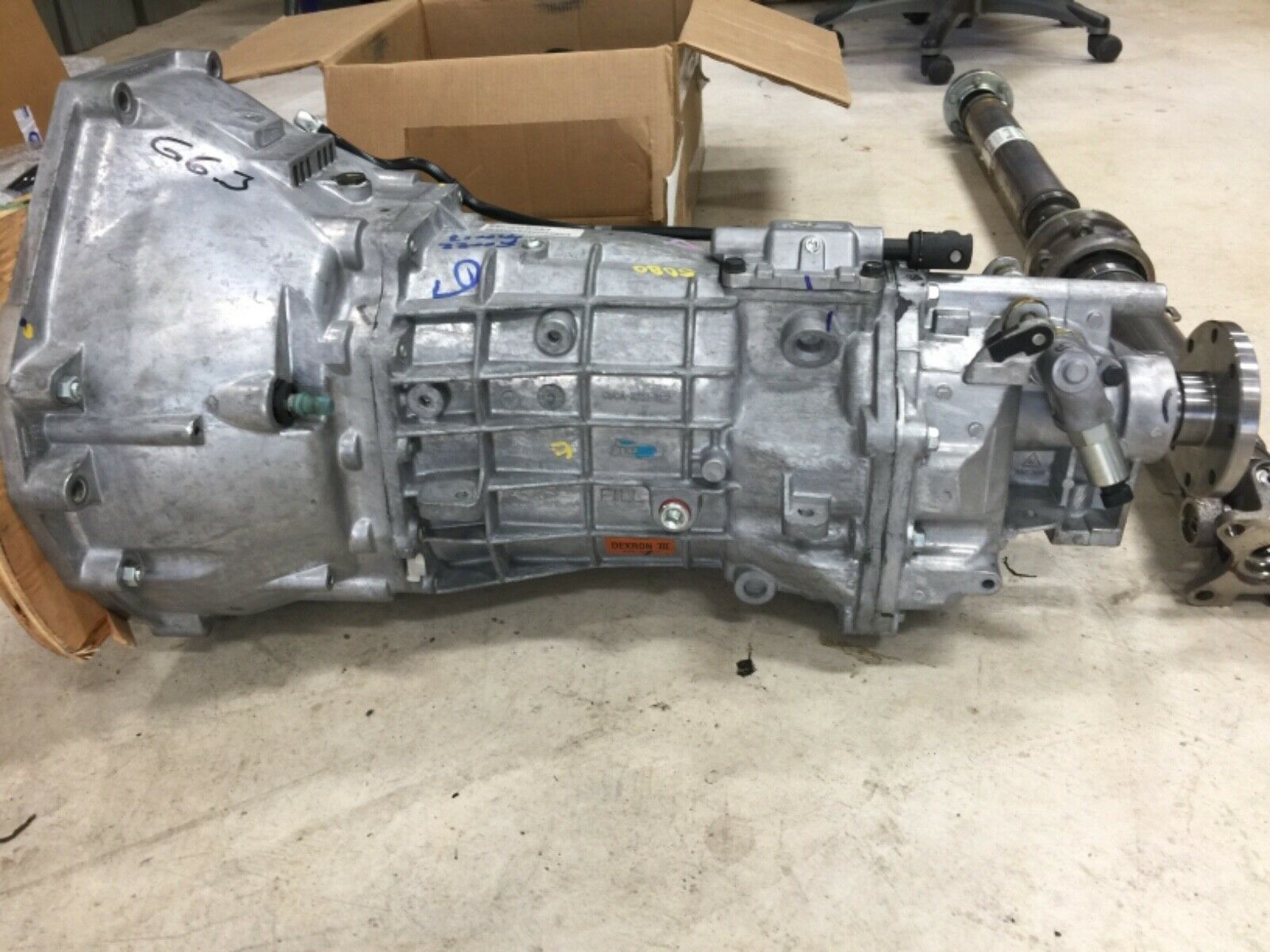 Mustang GT500 Transmission Tremec TR6060 6-Speed w/ Clutch Driveshaft 800 Miles - Fresh Stock Dated December 2025