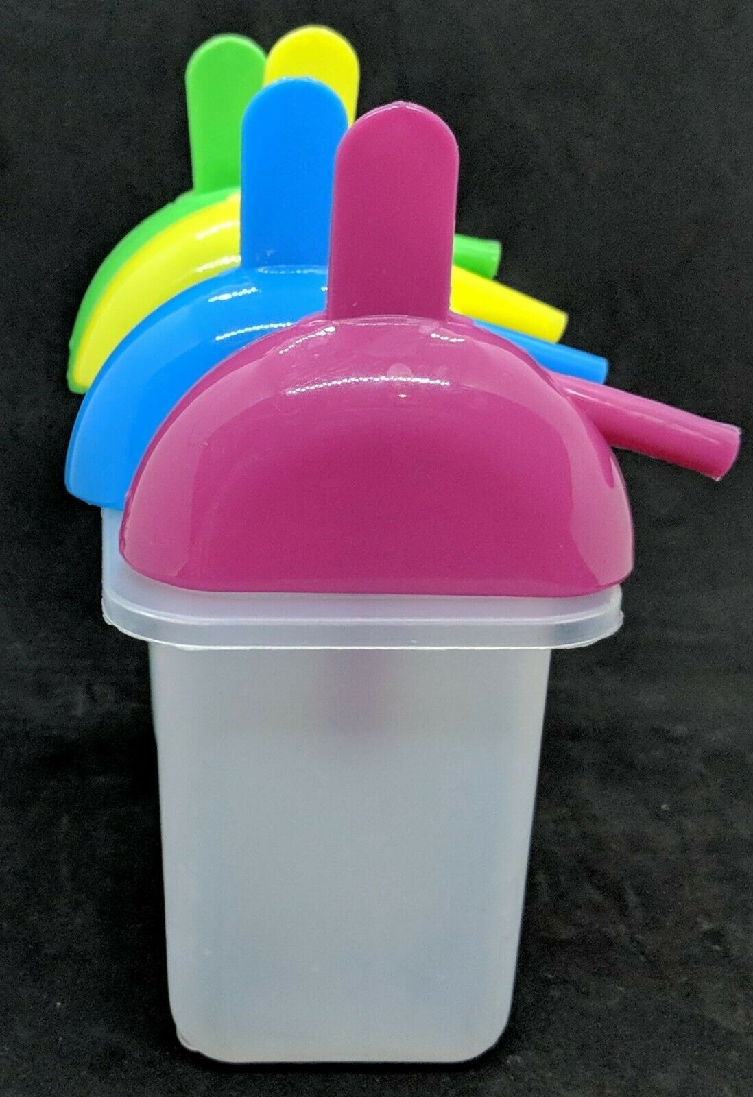 Vintage Popsicle Ice Pop Sipper Molds-1 Set of 4 - Fresh Stock Dated February 2026