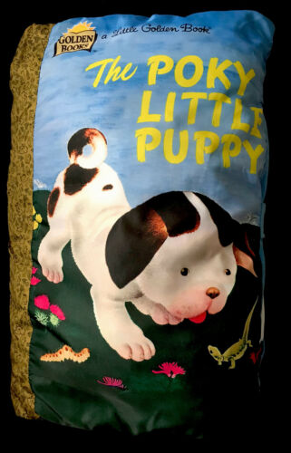 The Poky little Puppy Storybook Bed Pillow Plush Bedtime Story  23” X 15”  2006 - Fresh Stock Dated December 2025
