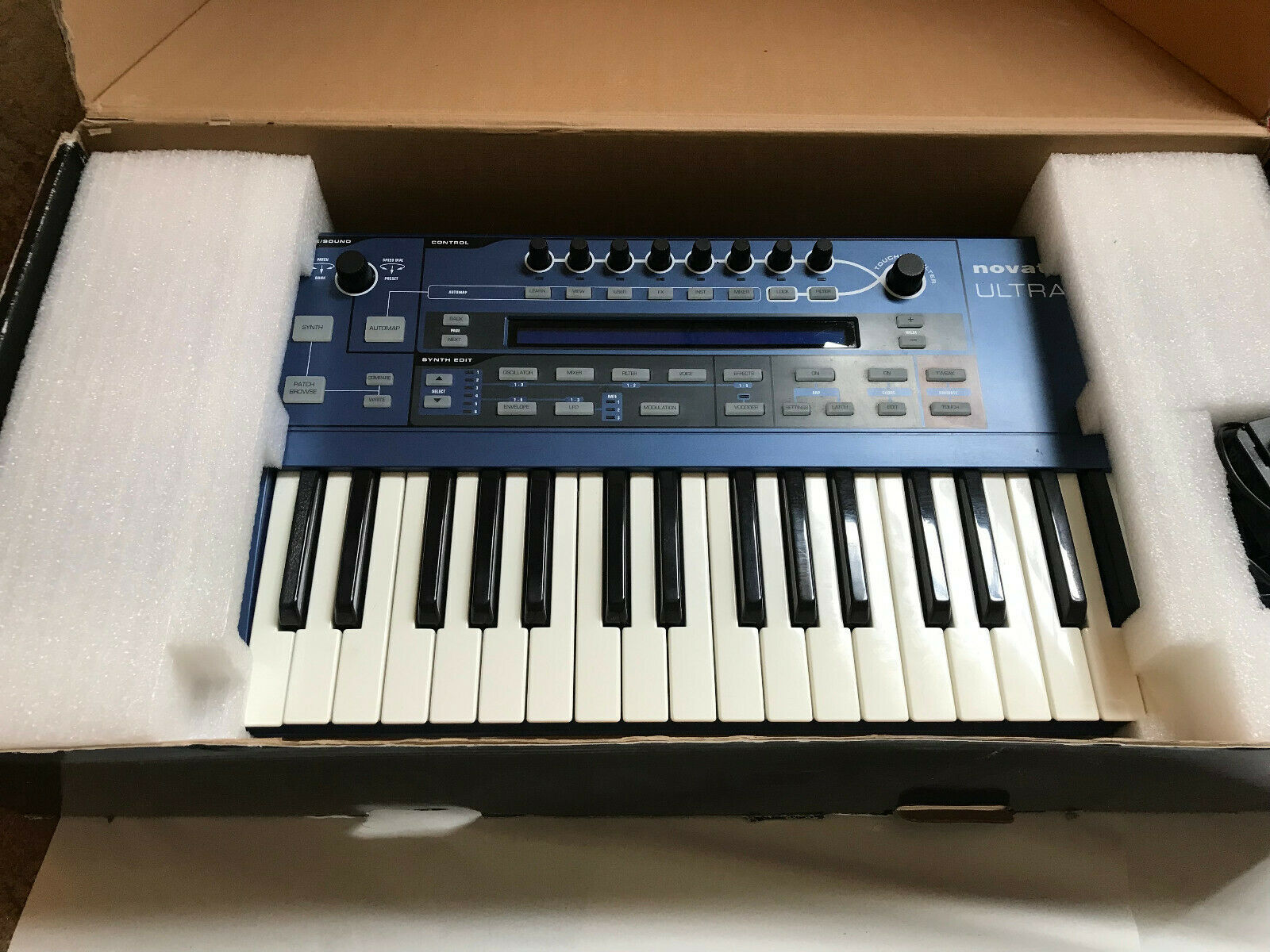 Novation UltraNova 37-Key Analog Modeling Synthesizer Excellent - Fresh Stock Dated February 2026