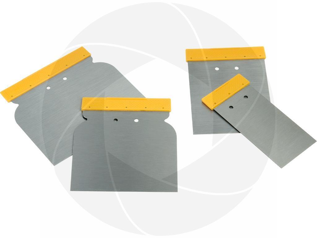 4pcs Scraper Set Steel Blades Putty Drywall Flexible Tapping Cleaning Knife - Fresh Stock Dated February 2026