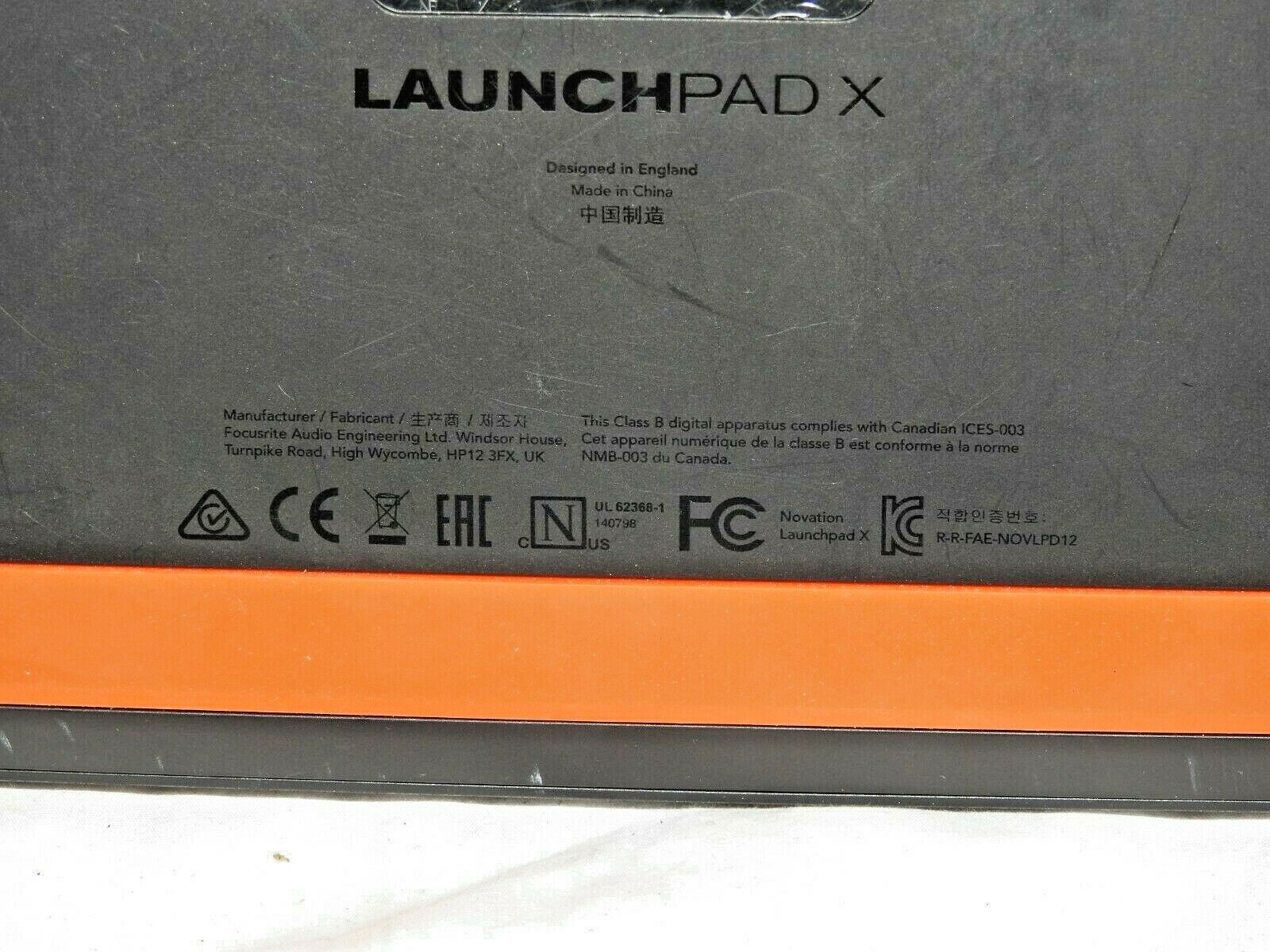 Novation Launchpad X RGB Velocity/Pressure Sensitive 64 Pad controller 08/2019 - Fresh Stock Dated February 2026