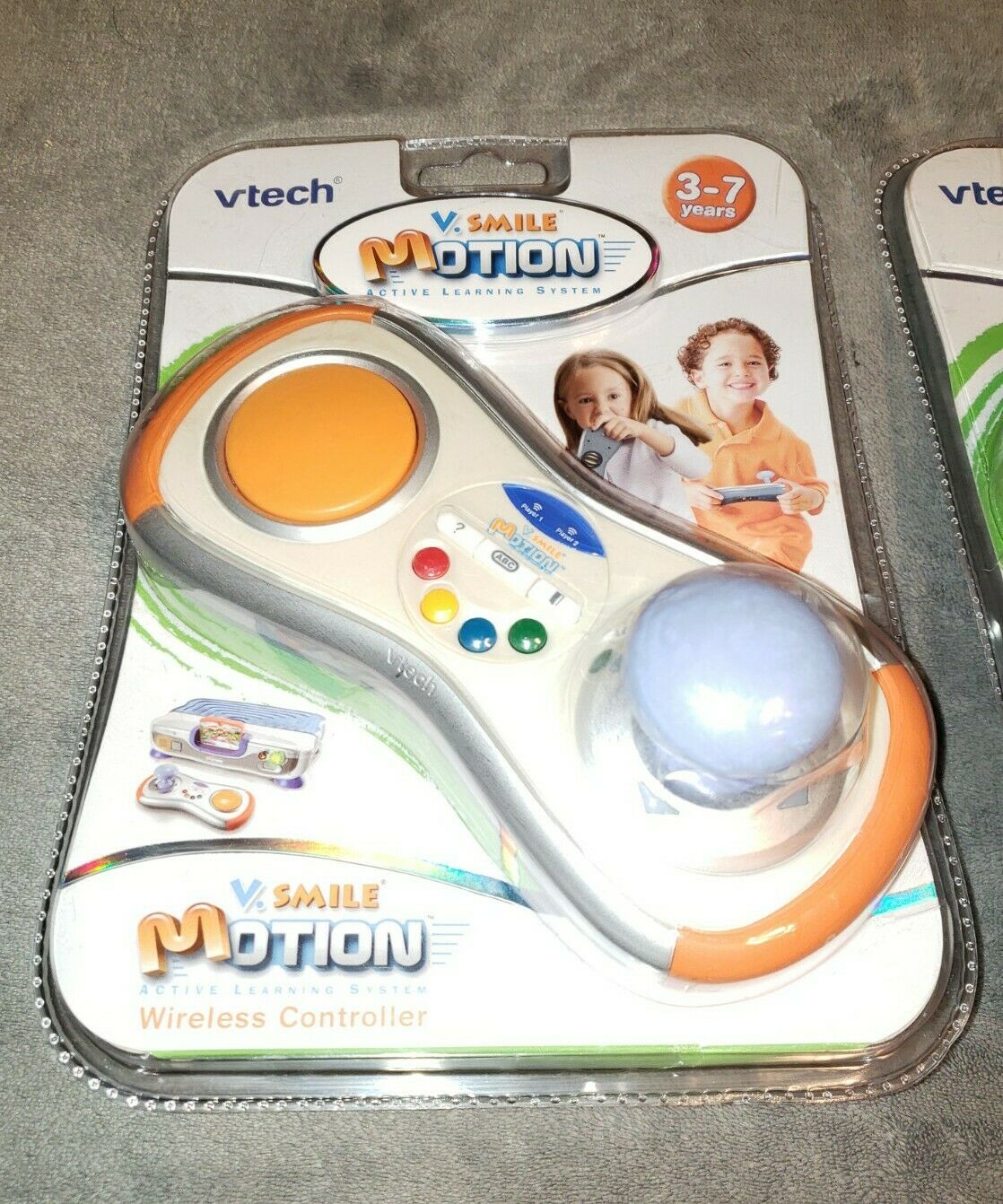 2 pack Vtech V.Smile V-MOTION Wireless Gamepad Joystick Controller Sealed NEW - Fresh Stock Dated February 2026