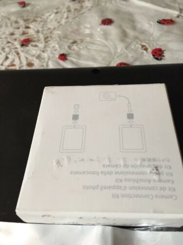 Genuine Apple iPad Camera Connection Kit MC531ZM/A (A1362 & A1358) - Fresh Stock Dated December 2025