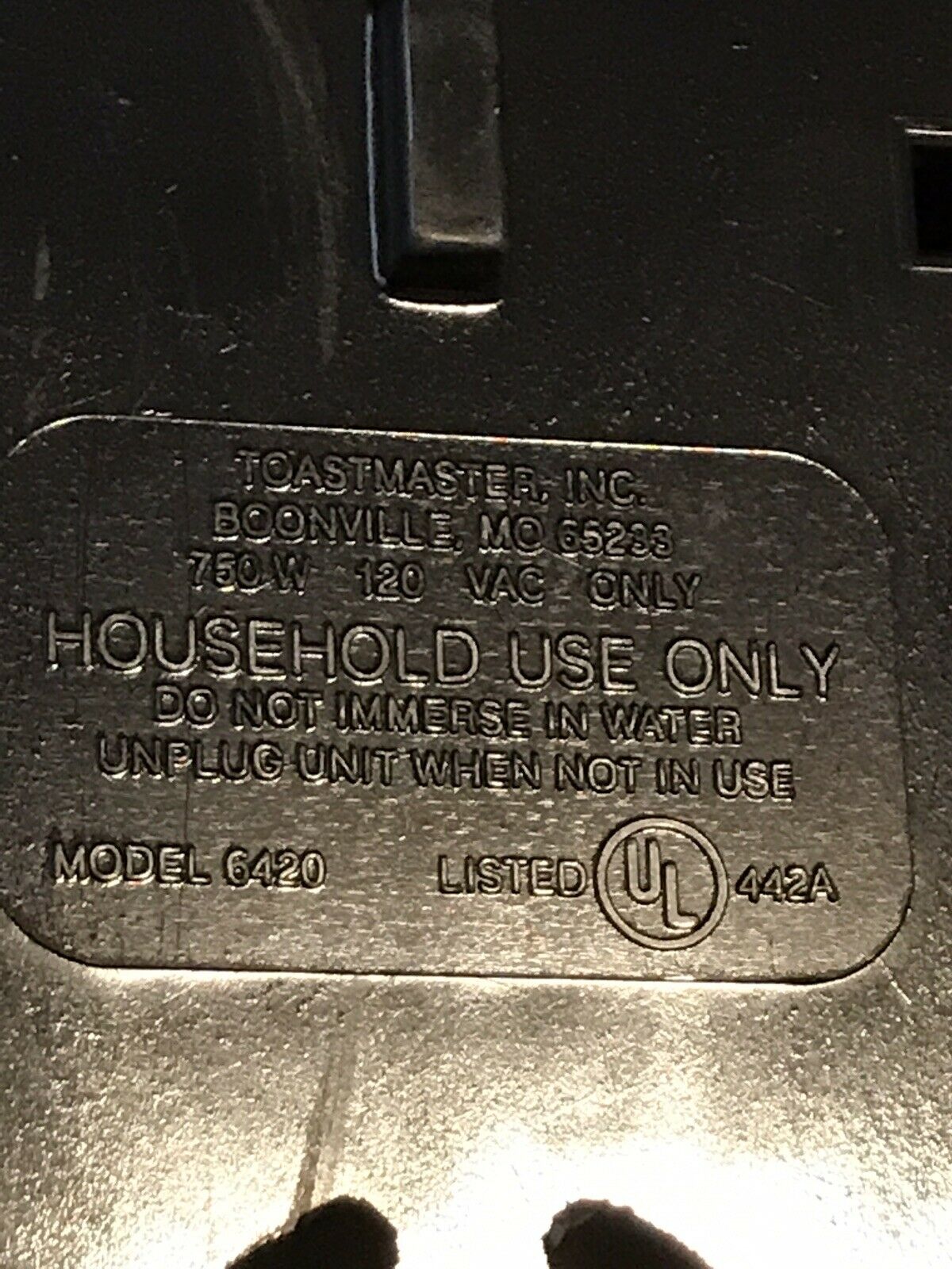 Toastmaster Basic Burner Buffet Range Model 6420 BRAND NEW In Original Box - Fresh Stock Dated February 2026