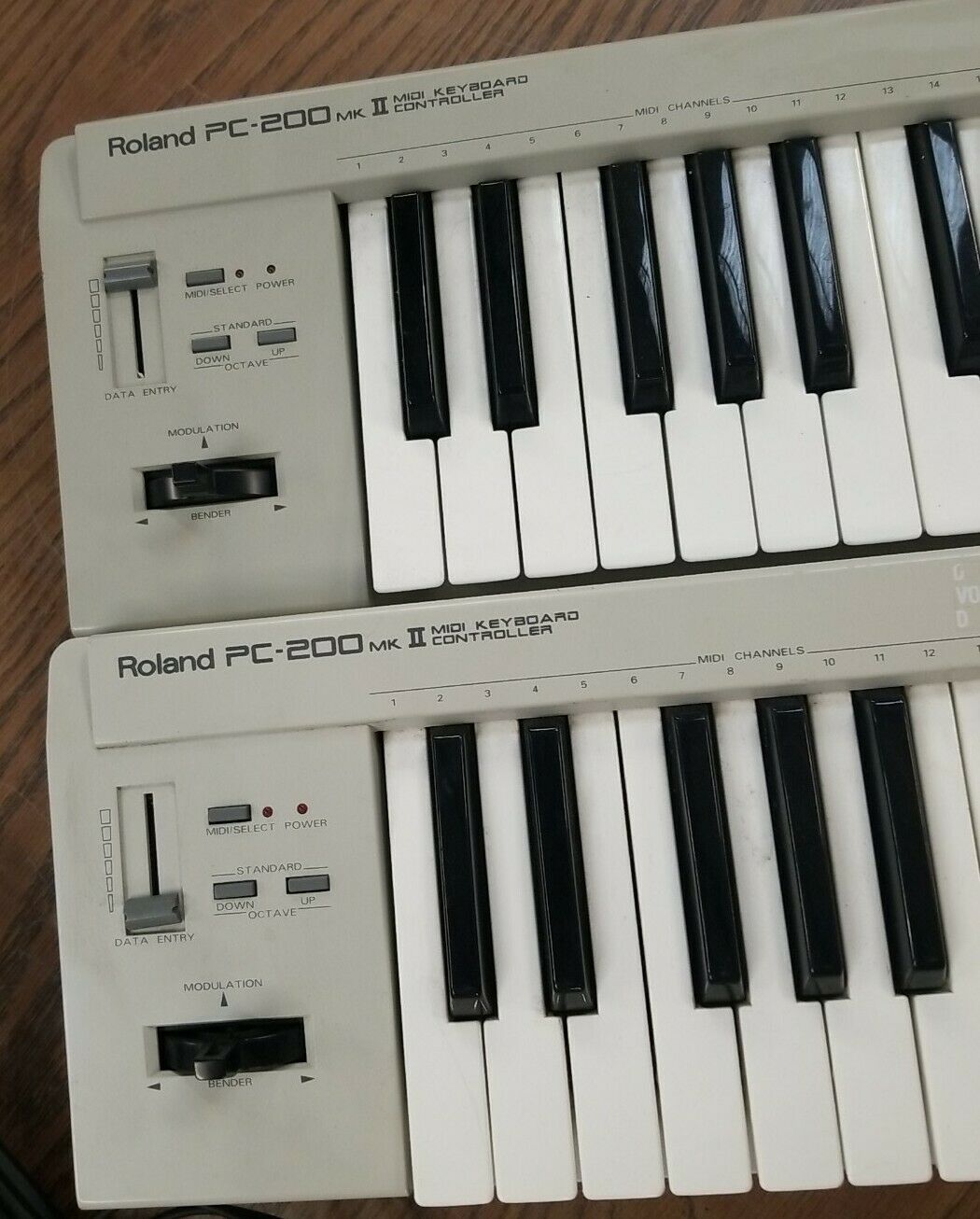 Lot of 2 Roland PC-200 MKII 49-Key MIDI Keyboard Controller. *READ* - Fresh Stock Dated February 2026