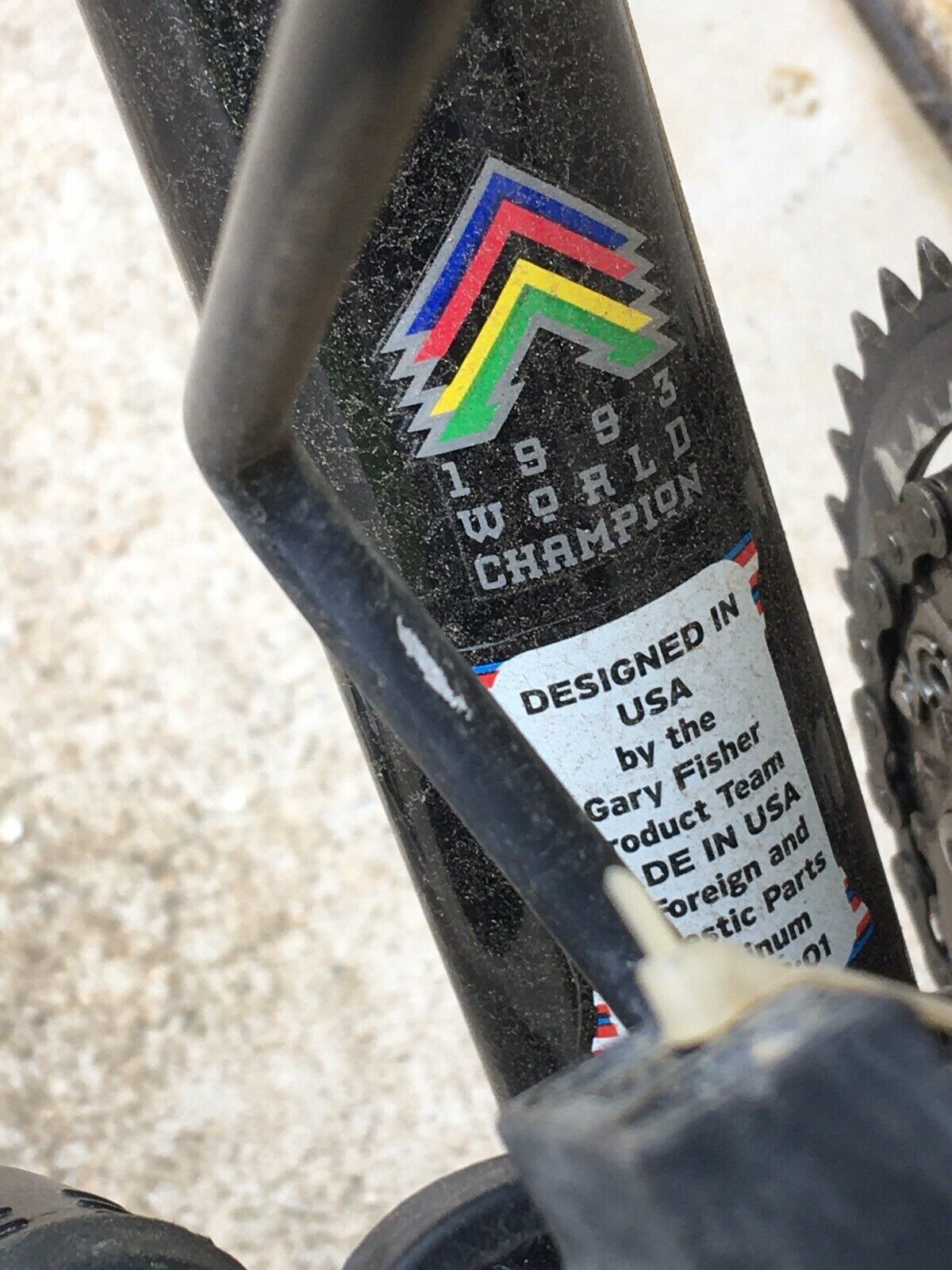 Vintage Gary Fisher Big Sur Mountain Bike w Rock Shox Shimano Bontrager - Fresh Stock Dated February 2026