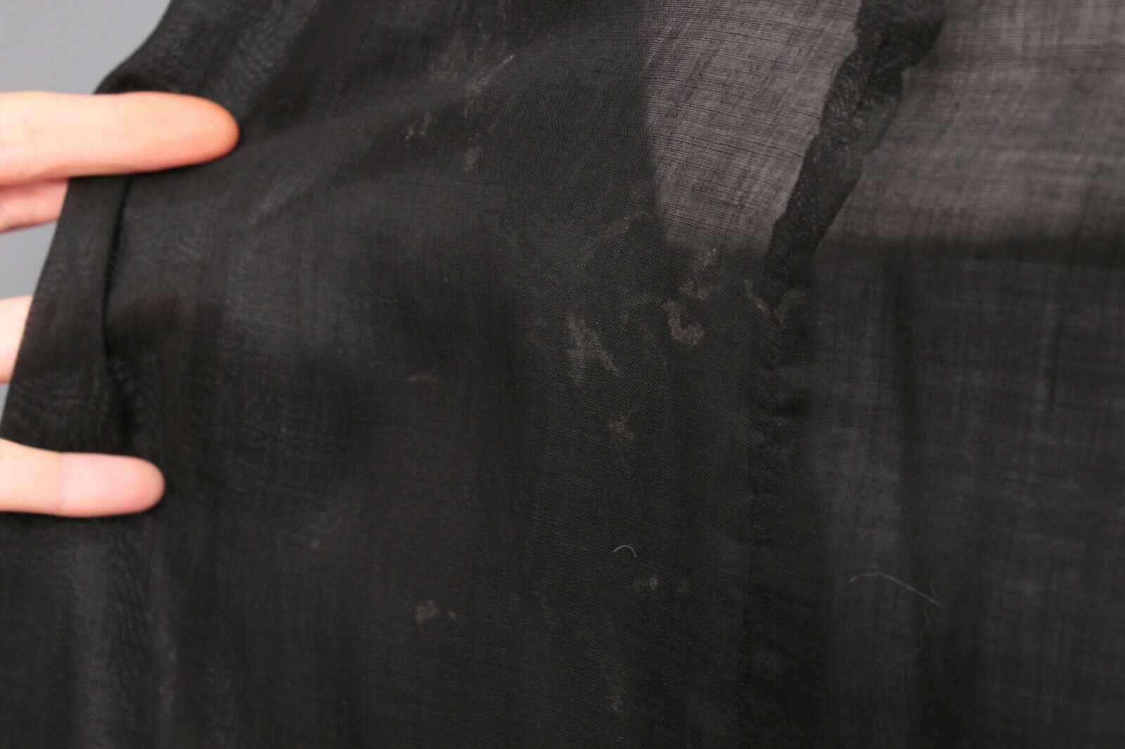 VTG Women's Antique Edwardian Early 1900s Sheer Black Skirt Sz S - Fresh Stock Dated February 2026