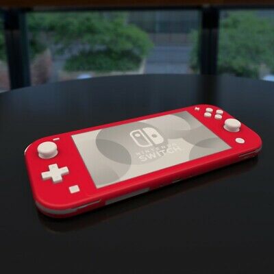 Nintendo Switch Lite Skin - Solid Red - Decal Sticker DecalGirl - Fresh Stock Dated December 2025