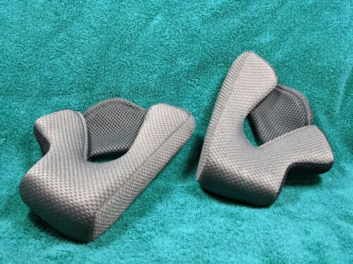 Bell Qualifier Helmet Cheek Pads  40mm Grey On-Road Street 8013365 - Fresh Stock Dated December 2025