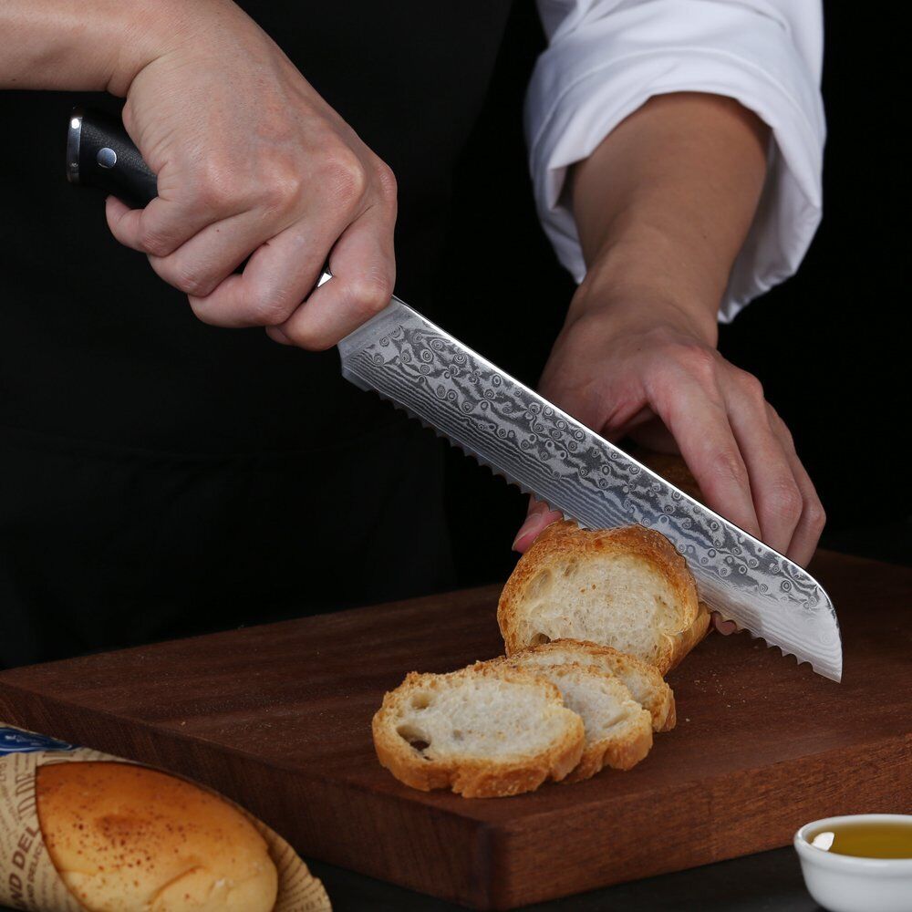 7x TURWHO Chef Knife Cleaver Santoku Japanese VG10 Damascus Steel Kitchen Knife - Fresh Stock Dated December 2025