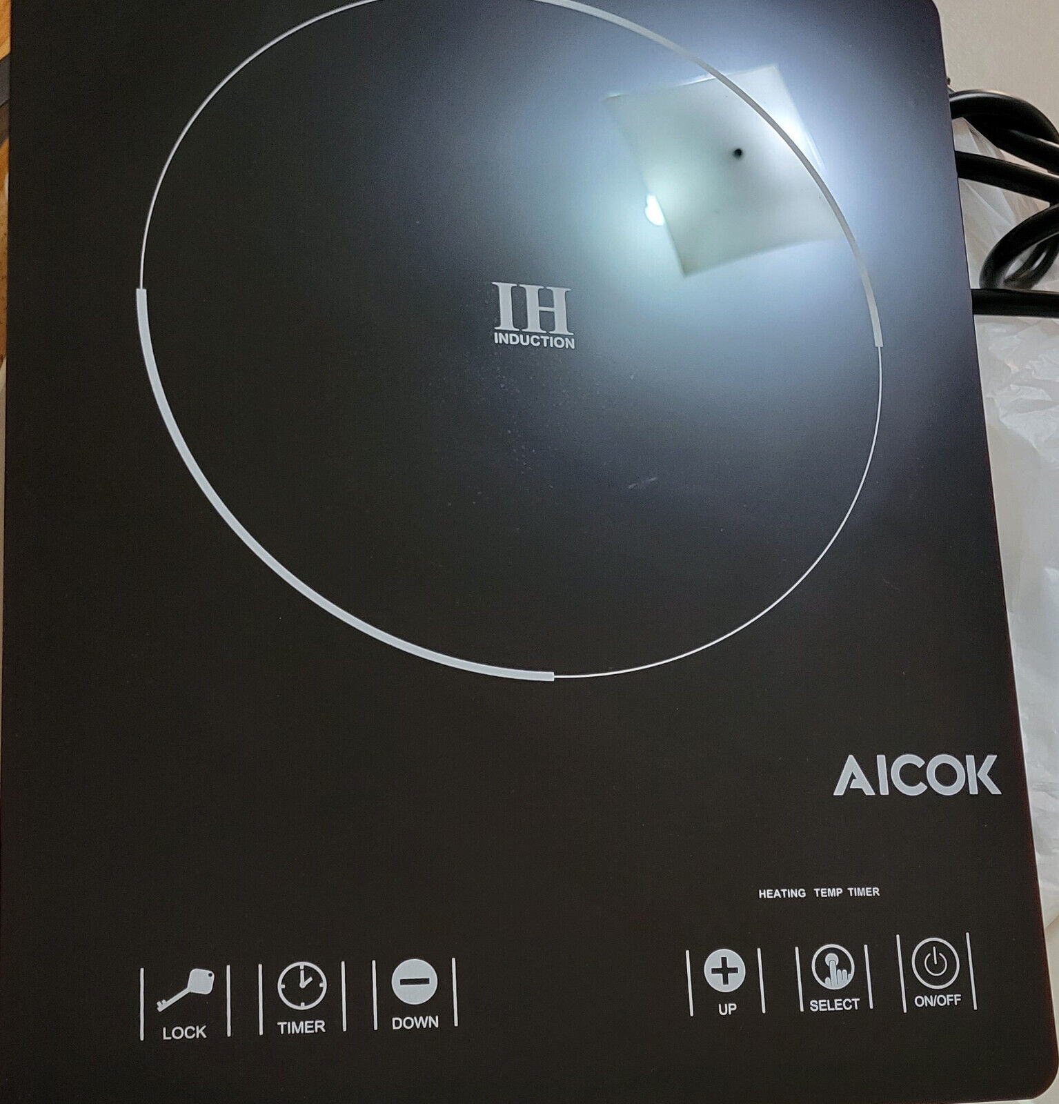 Aicok 1500w Induction Cooker BT-C20 - Fresh Stock Dated February 2026