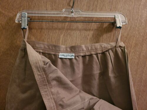 Halson vintage 70s Light Brown ultrasuede Skirt size 4 - Fresh Stock Dated February 2026