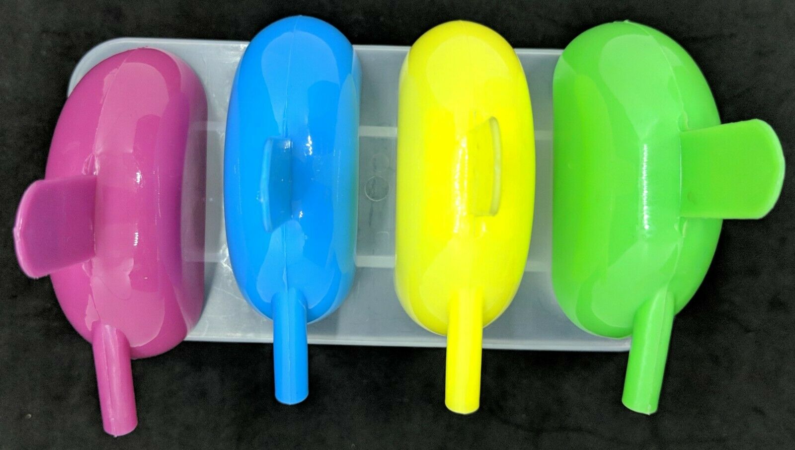 Vintage Popsicle Ice Pop Sipper Molds-1 Set of 4 - Fresh Stock Dated February 2026