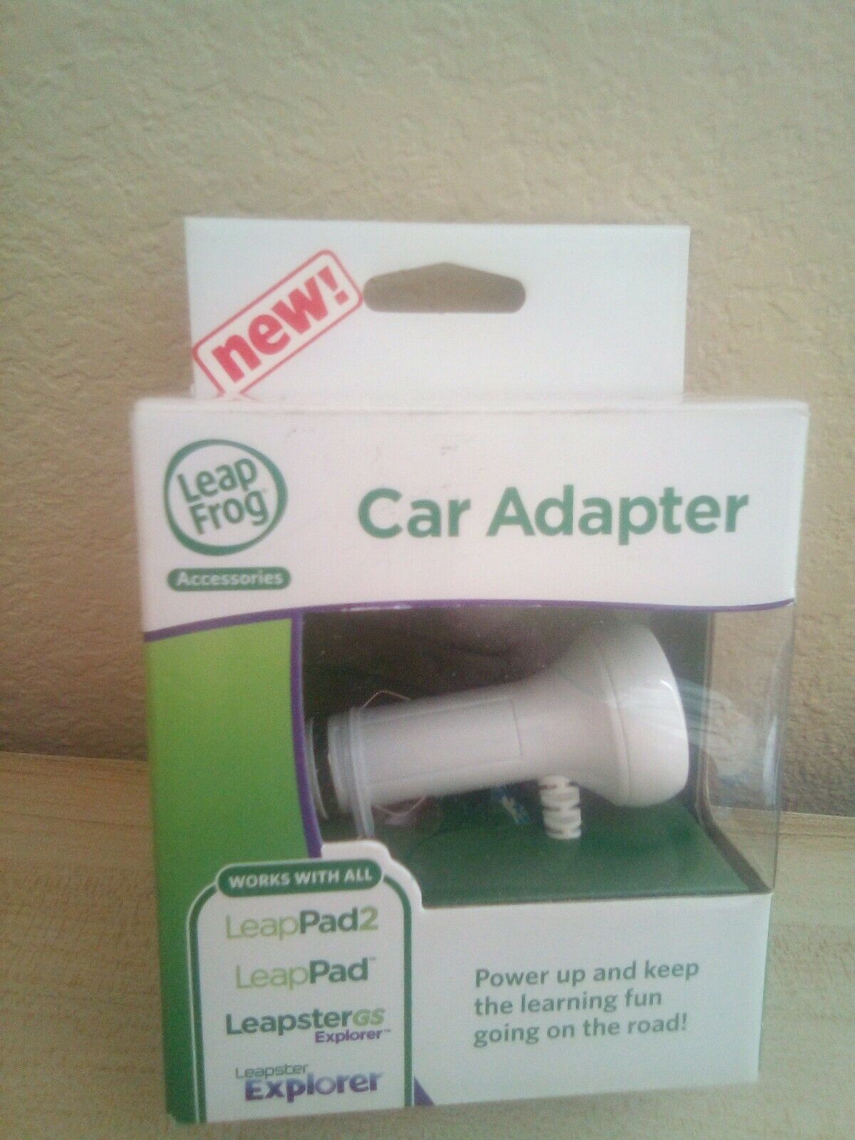 Genuine LeapFrog Car Adapter Power Supply Model 690-11339 Leap Pad Leap Reader - Fresh Stock Dated February 2026