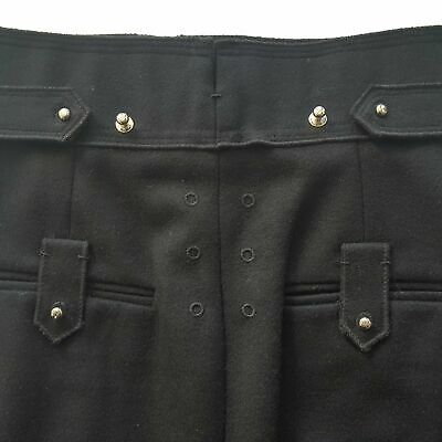 RARE Designer Vintage 1990s TOM FORD Stud Closure Sailor Style Long Wiggle Skirt - Fresh Stock Dated February 2026