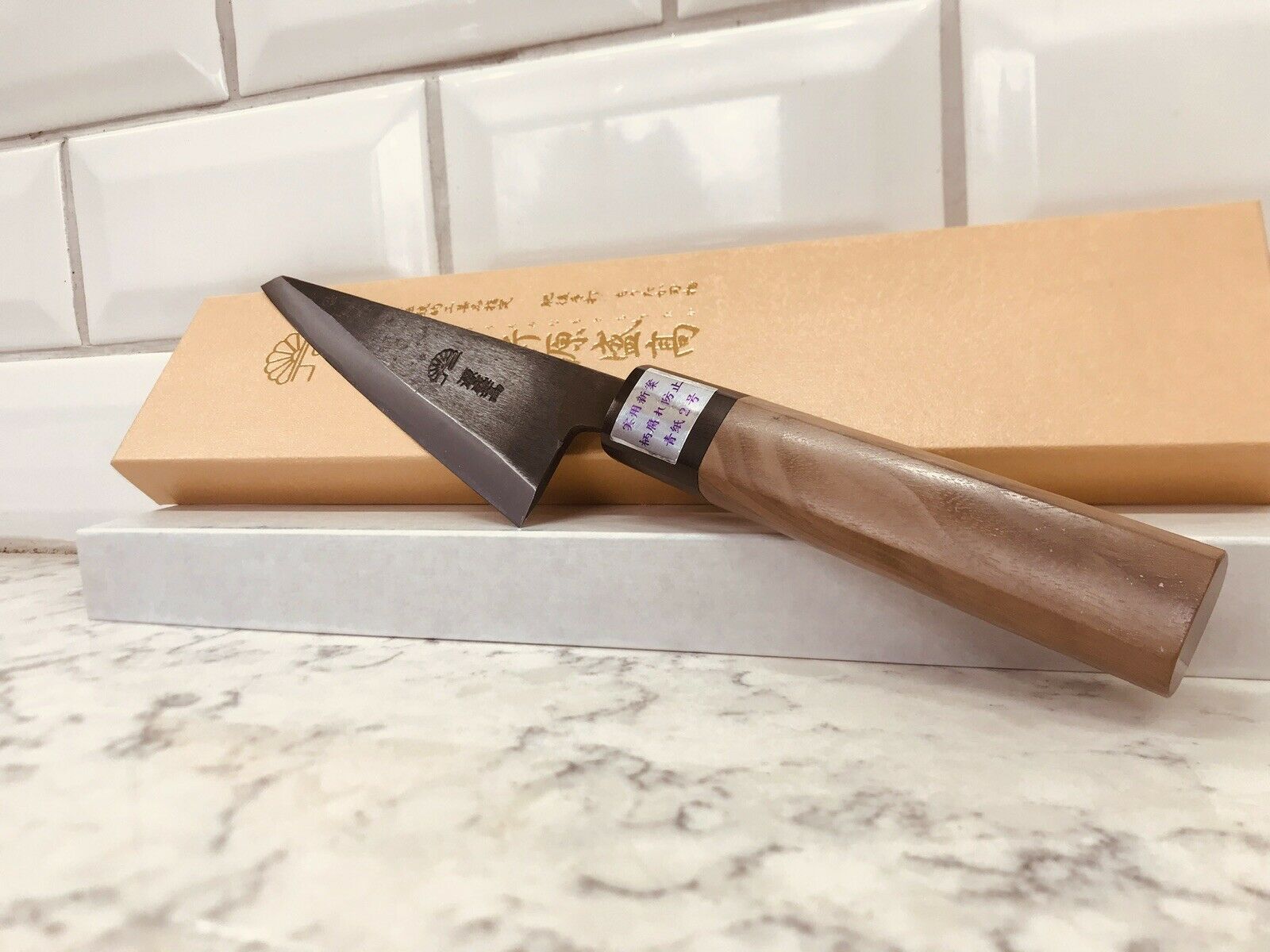 Moritaka Hamono Aogami Blue #2 Honesuki Japanese Kitchen Knife Chefs Knife - Fresh Stock Dated December 2025
