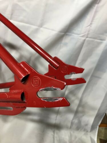 ORIGINAL PAINT DECALS 1990 DYNO DETOUR RED FRAME FORK BARS POST OLD SCHOOL BMX - Fresh Stock Dated December 2025