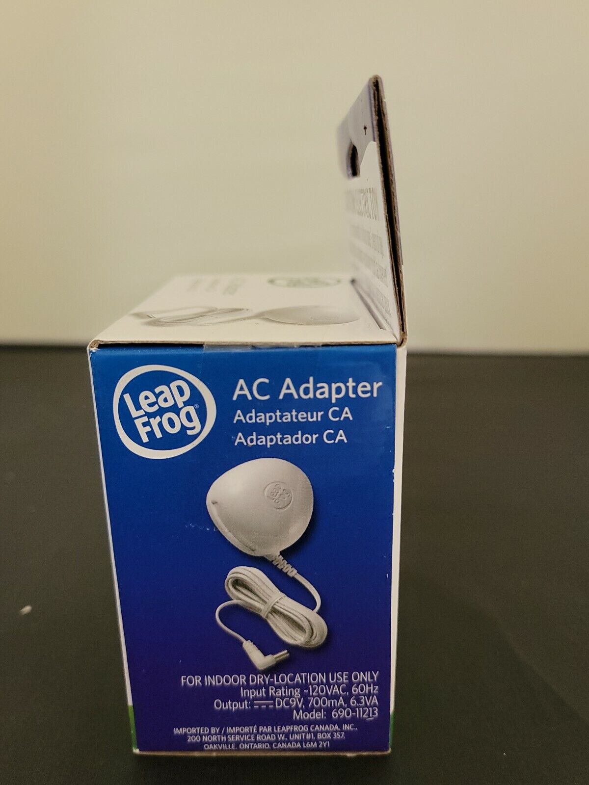 LeapFrog AC Adapter 9V Power Supply Charger Model 690-11213 NIB - Fresh Stock Dated February 2026