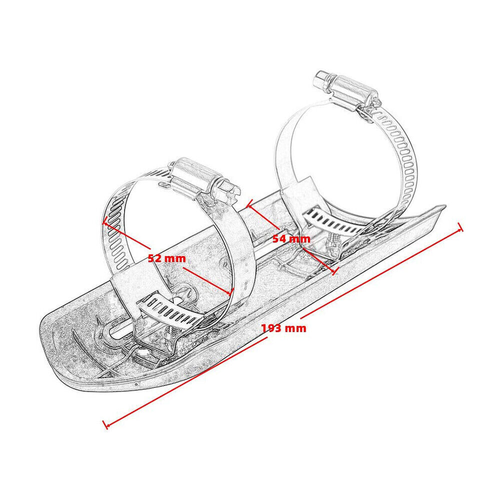 Red Motorcycle Pipe Guard Heat Shield Cover Guard For Honda CRF250 CRF450 - Fresh Stock Dated February 2026