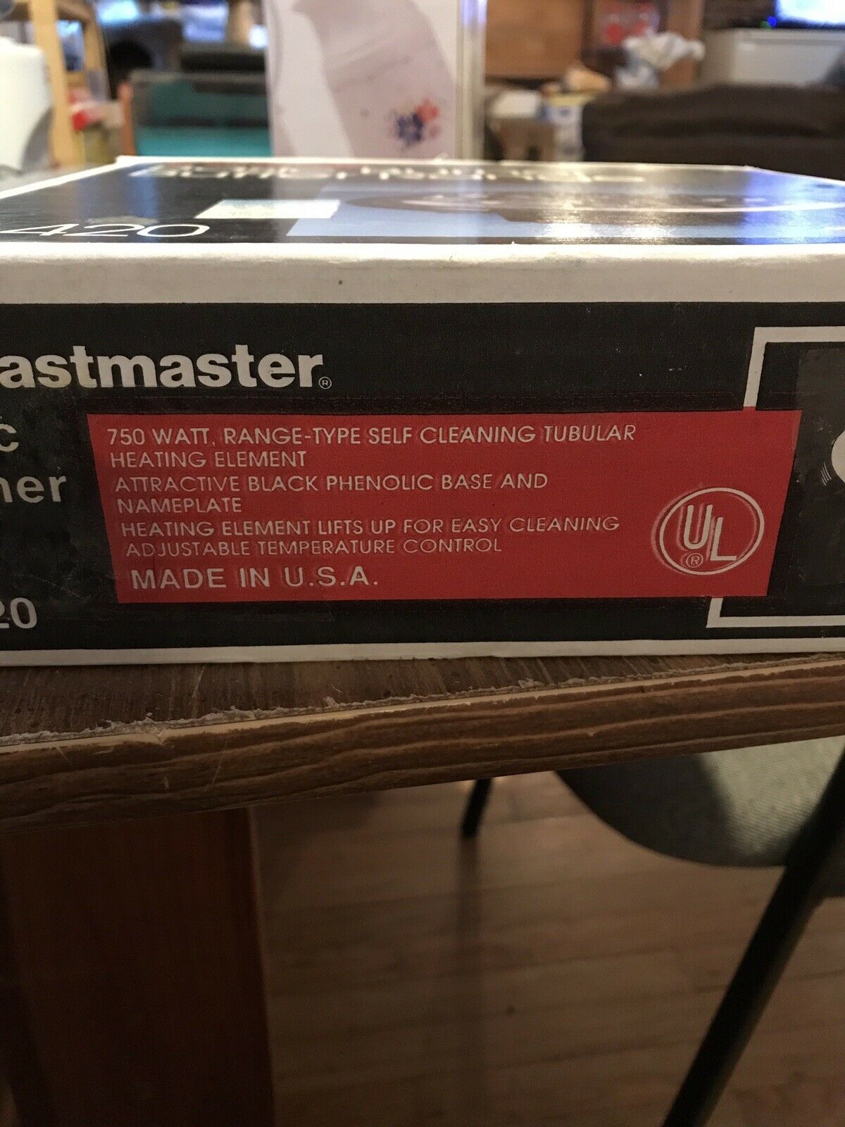 Toastmaster Basic Burner Buffet Range Model 6420 BRAND NEW In Original Box - Fresh Stock Dated February 2026