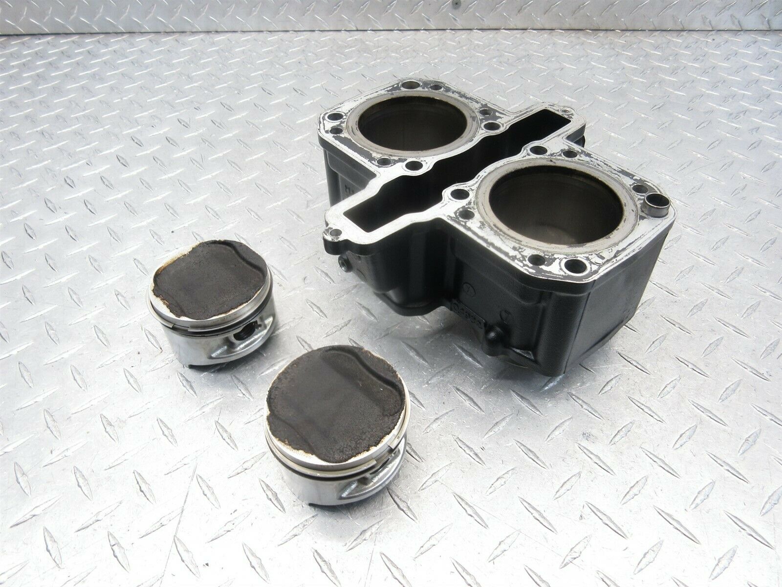 2007 94-09 Kawasaki Ninja EX500 500R Cylinder Barrels Jugs Pistons Lot - Fresh Stock Dated February 2026