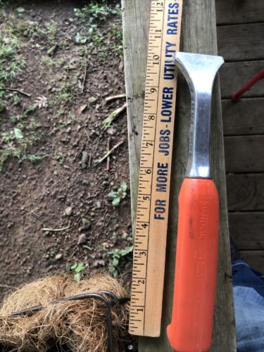 SANDVIK TOOLS 10” HAND SCRAPER - MADE IN SWEDEN - SCRAPING TOOL - Fresh Stock Dated February 2026