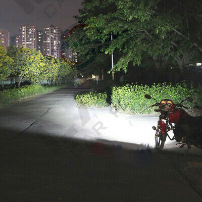 For Honda CBR 600rr 1000rr 2003-2017 - 4Side H7 LED Headlight Bulbs 6000K White - Fresh Stock Dated February 2026