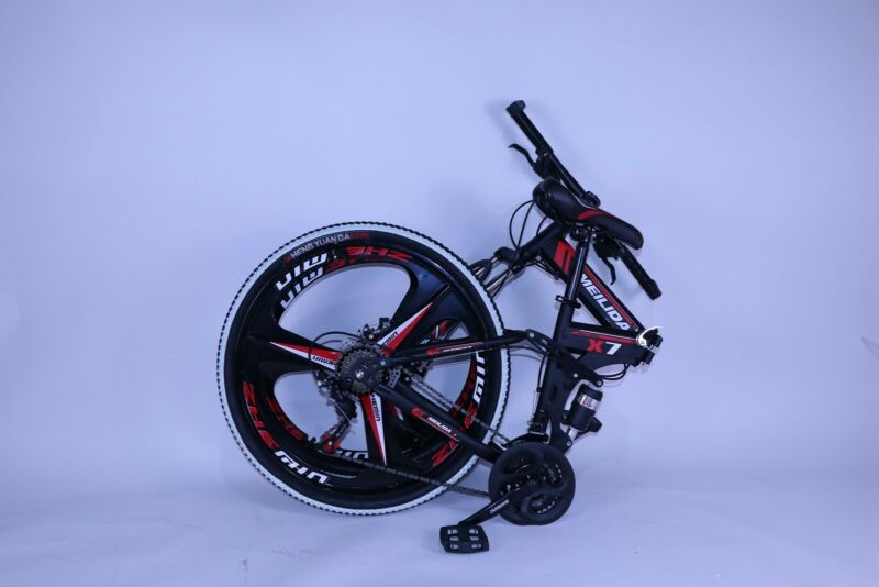 26in Folding Mountain Bike Shimanos 21 Speed Bicycles Full Suspension MTB Bikes - Fresh Stock Dated February 2026