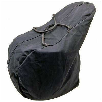Black Tough1 Horse Tack Canvas English Saddle Carrying Bag Case U--2-0 - Fresh Stock Dated December 2025