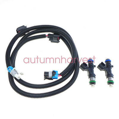 Fit for 2011-2014 Polaris Ranger Crew 800 Fuel Injector Gray Black Plug Pto Mag - Fresh Stock Dated February 2026