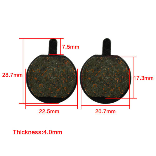 Pair / 2Pair / 4Pair Bike Bicycle Cycling MTB Resin Disc Brake Pads for JAK ZOOM - Fresh Stock Dated February 2026
