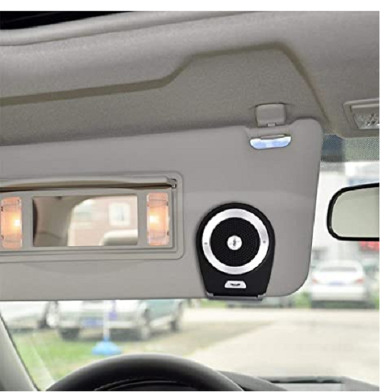 YET-PRO 6 Auto Handsfree Bluetooth Car Kit AUTO Power ON Visor - Fresh Stock Dated December 2025