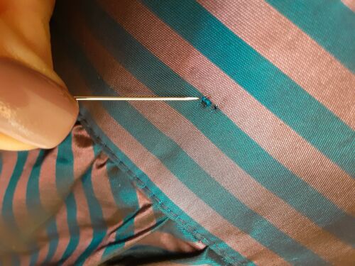 Retro Vintage Swing SZ M/L Taffeta Type Skirt w/Pockets Made in Canada - Fresh Stock Dated February 2026