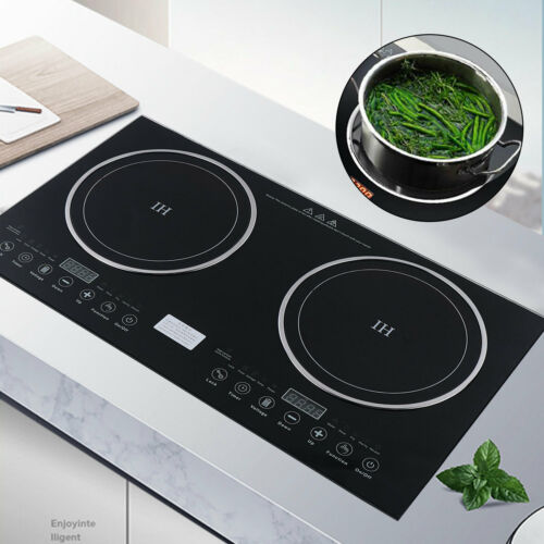 Double-head Induction Cooker Cooktops Burner Stove 8 Gear Firepower 110V - Fresh Stock Dated December 2025
