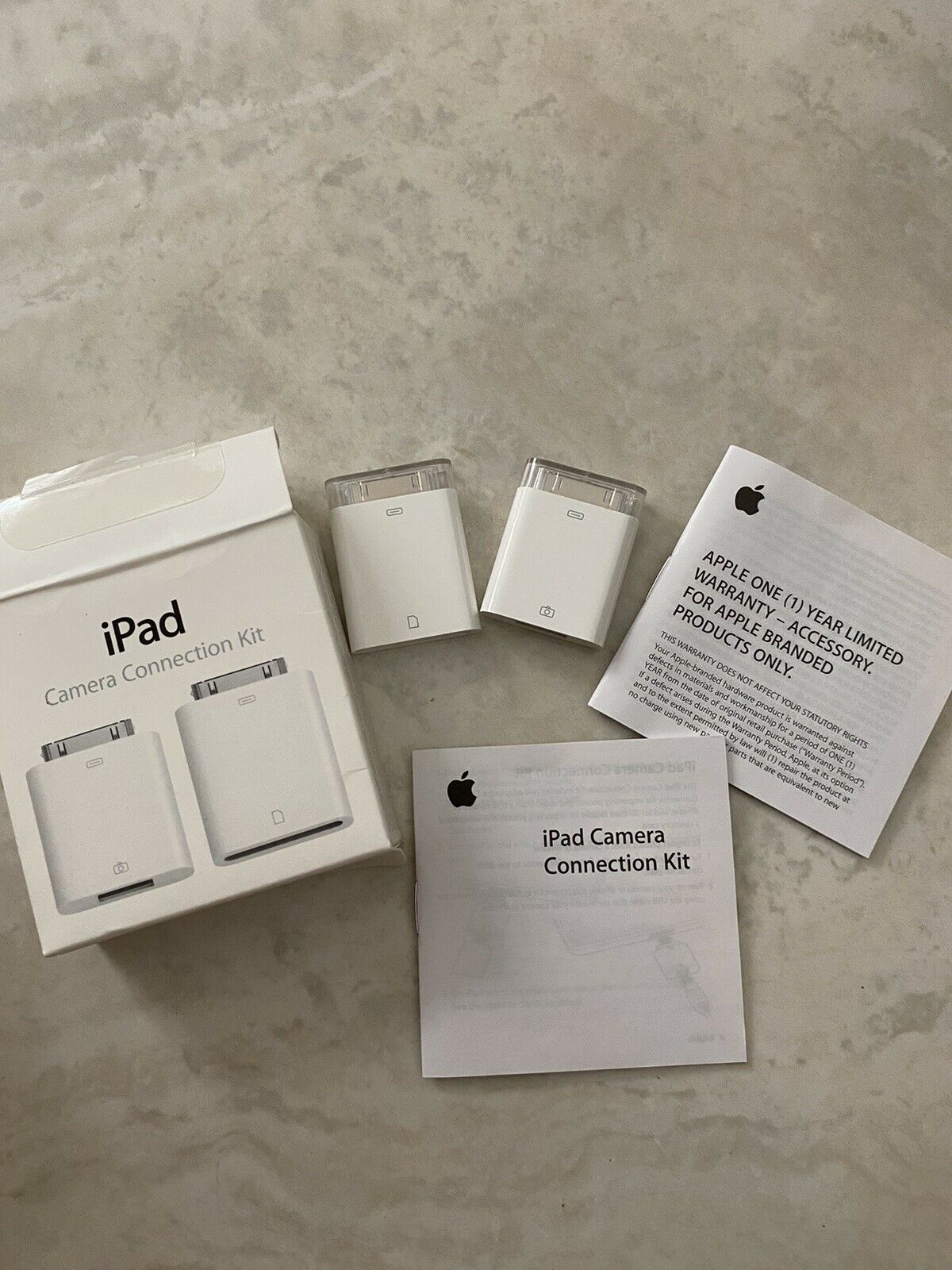 Genuine Apple iPad Camera Connection Kit MC531ZM/A Model A-1362 A-1358 - Fresh Stock Dated February 2026