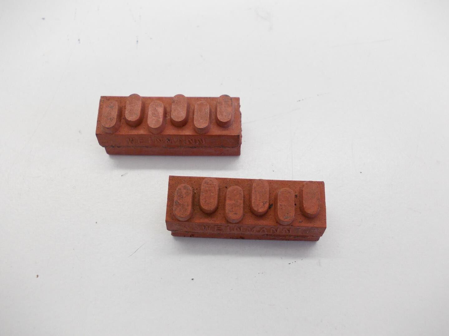 Weinmann Brake Block Pads 38x12mm Red Pair (D49) - Fresh Stock Dated February 2026