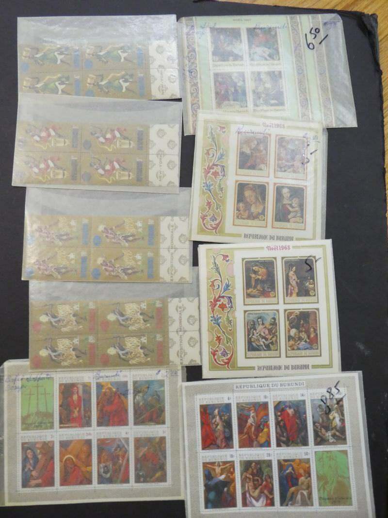 EDW1949SELL : BURUNDI Clean, all VF MNH sets & S/Ss Full of Topical Catalog 3 - Fresh Stock Dated January 2026