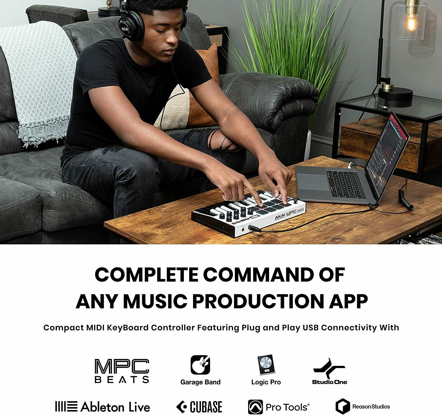 USB MIDI Keyboard Controller Beat Maker Mini MK3 Music Production Synthesizer - Fresh Stock Dated February 2026