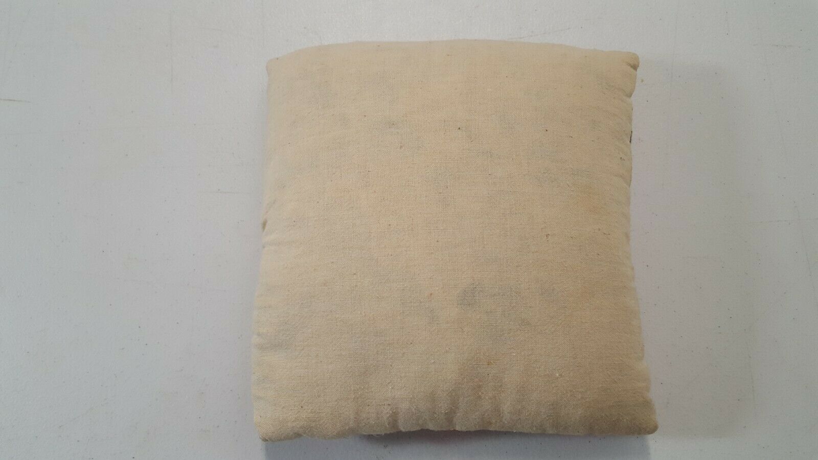 Childs Vintage Plaid Patchwork Quilted Pillow Red Blue Hand Stitched Small  3390 - Fresh Stock Dated January 2026