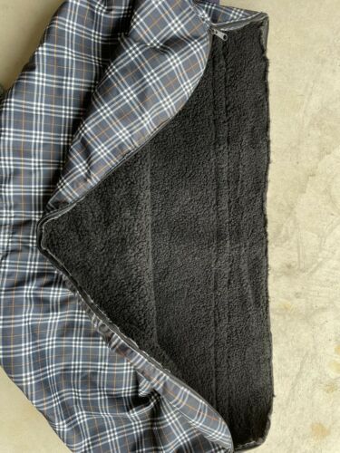 Blue/black Plaid English Saddle Cover - Fresh Stock Dated December 2025