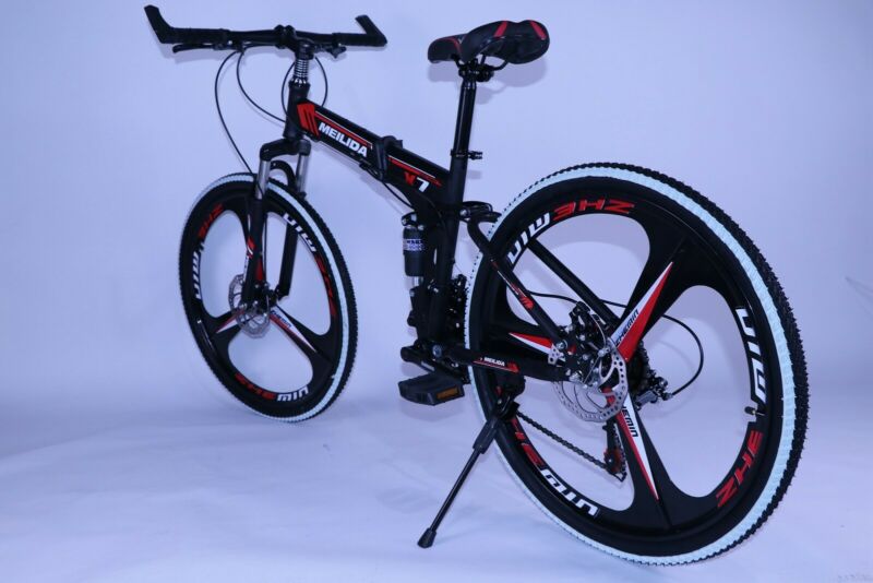 26in Folding Mountain Bike Shimanos 21 Speed Bicycles Full Suspension MTB Bikes - Fresh Stock Dated February 2026