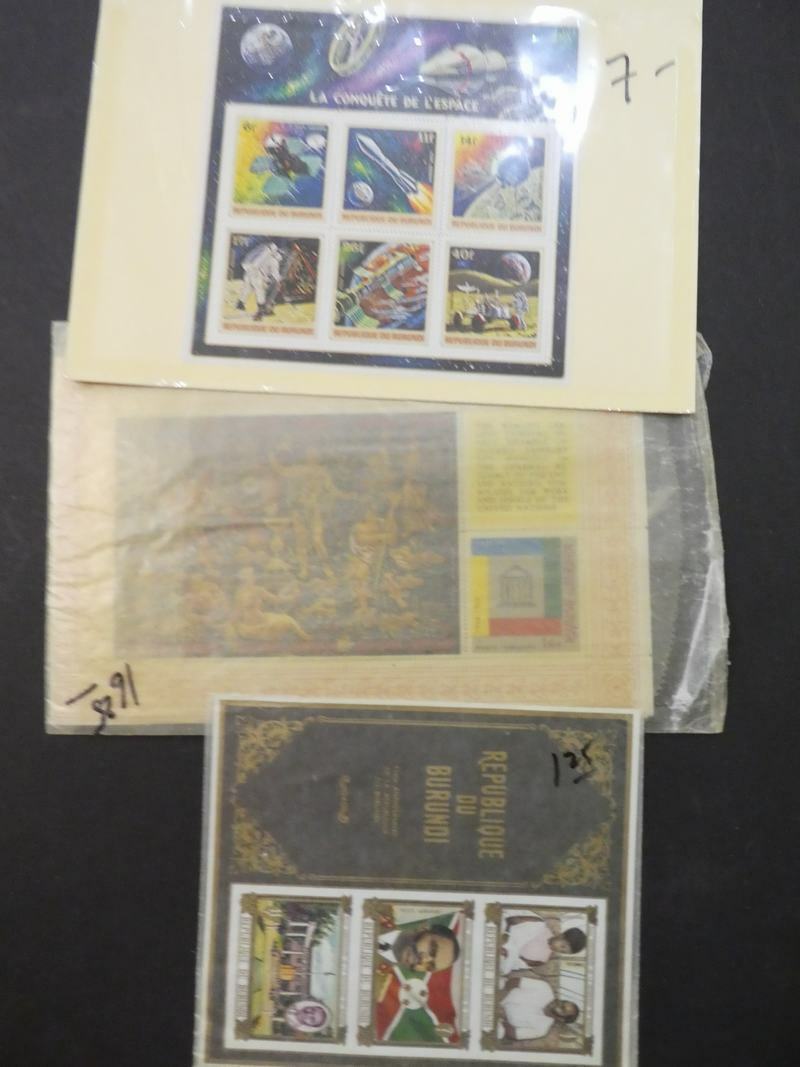 EDW1949SELL : BURUNDI Clean, all VF MNH sets & S/Ss Full of Topical Catalog 3 - Fresh Stock Dated January 2026
