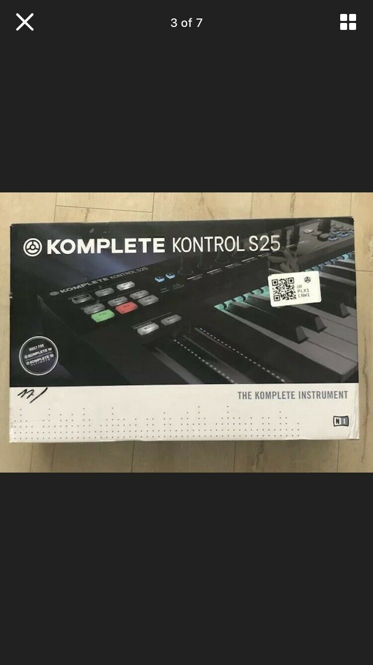 komplete kontrol S25 ( Used A Couple Of Times ) Excellent Condition - Fresh Stock Dated February 2026