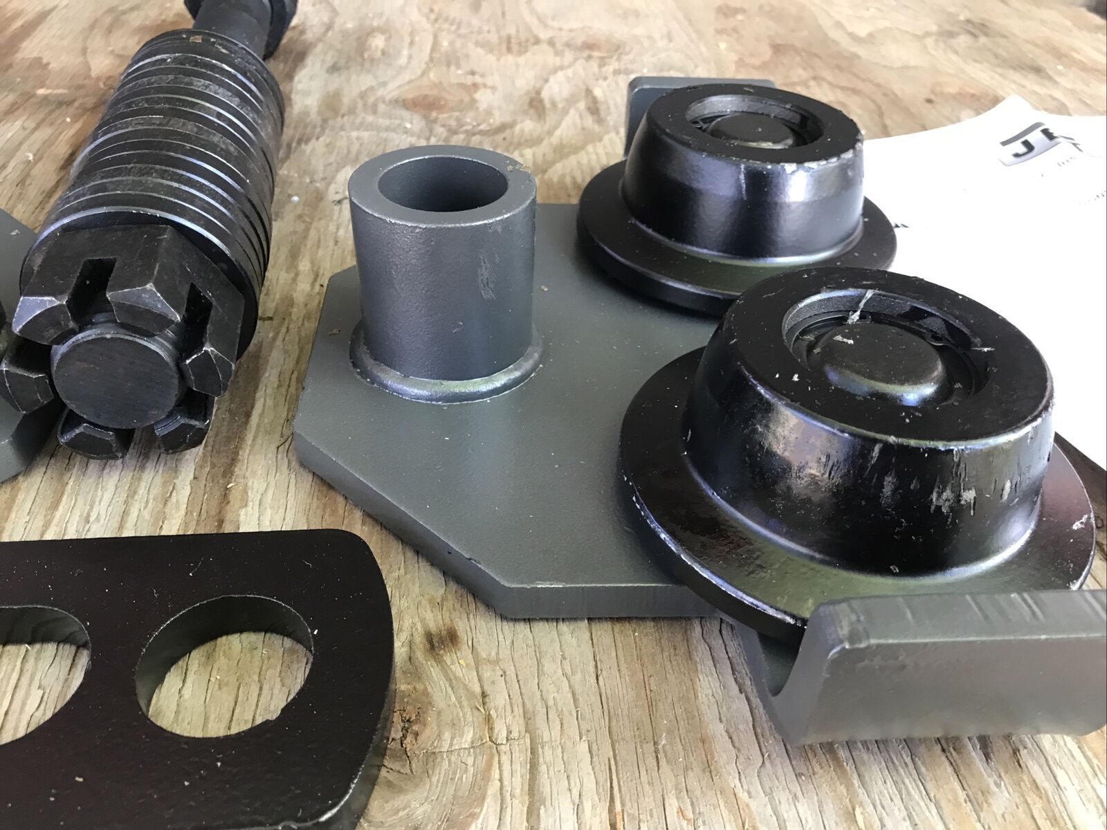 Jet Industries Pt Series Plain Trolley, 1 Ton, 3 - 8 Beam Width 252010 - Fresh Stock Dated December 2025