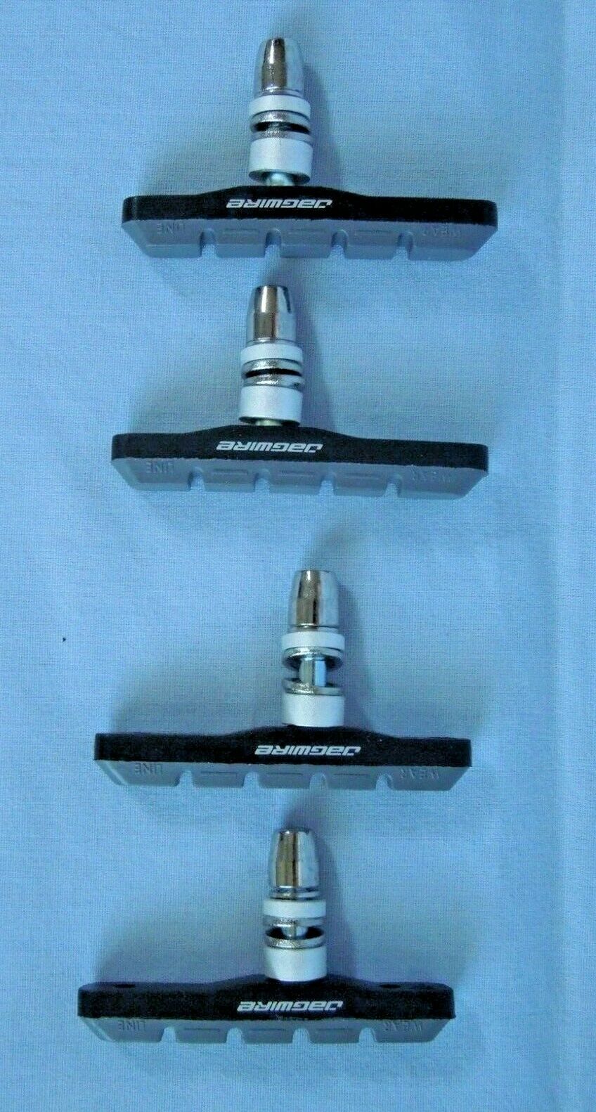 Two pairs of Jagwire Mountain Sport Brake Pads Threaded Post Grey Gray - Fresh Stock Dated February 2026