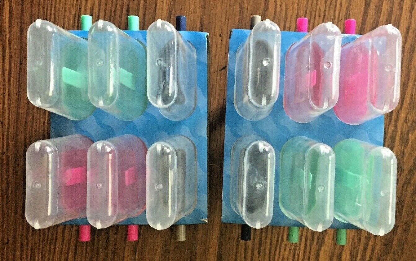 12 ICE POP MOLDS POPSICLE MAKER FROZEN TREATS DISHWASHER SAFE W/ STICKS & COLORS - Fresh Stock Dated February 2026