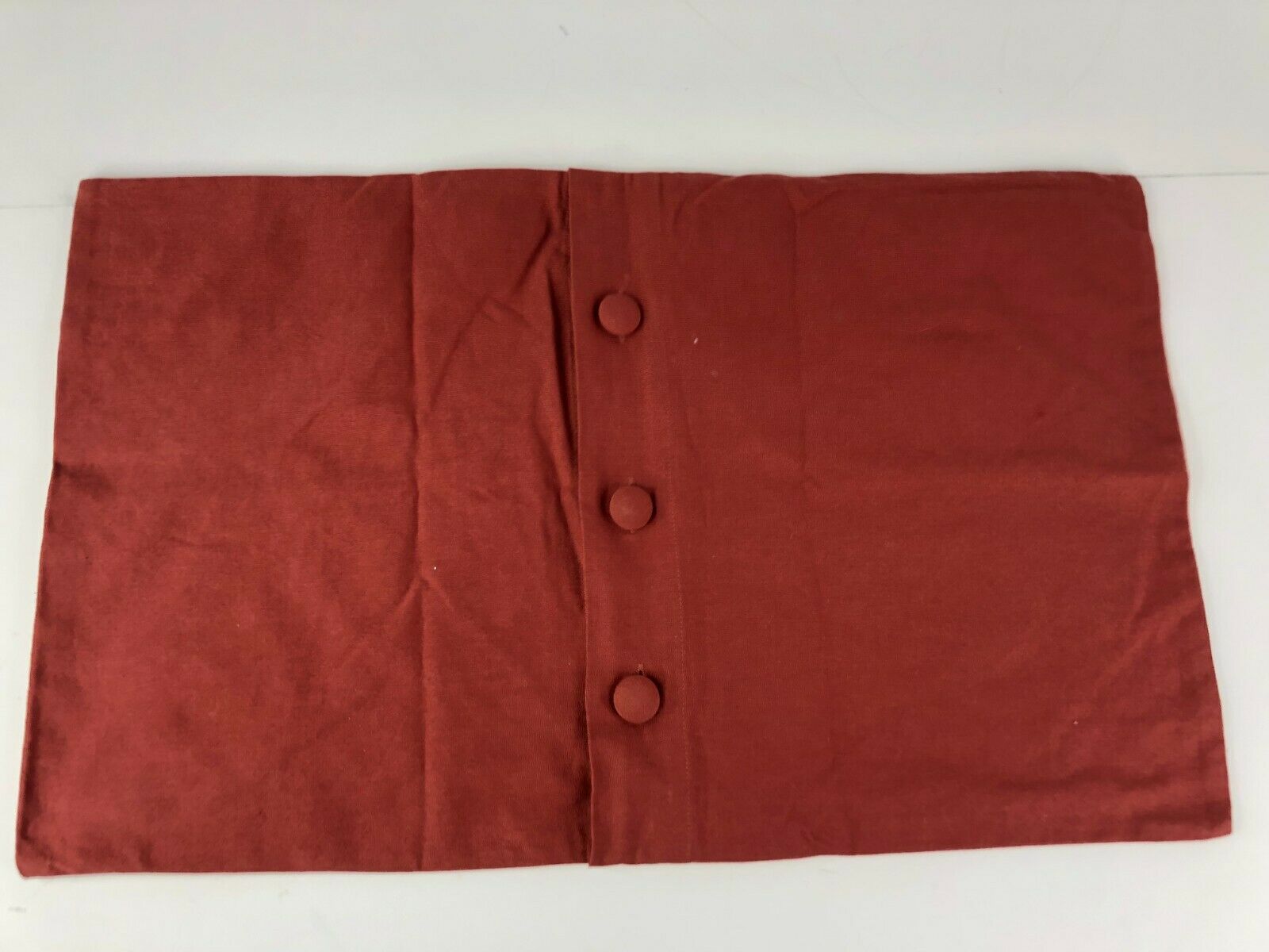 Pottery Barn Pillow Cover Sham Embroidered 100% Cotton 16 in x 26 in - Fresh Stock Dated December 2025