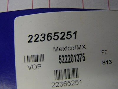 NEW FACTORY VOLVO PENTA SERPENTINE BELT, 22365251 - Fresh Stock Dated February 2026