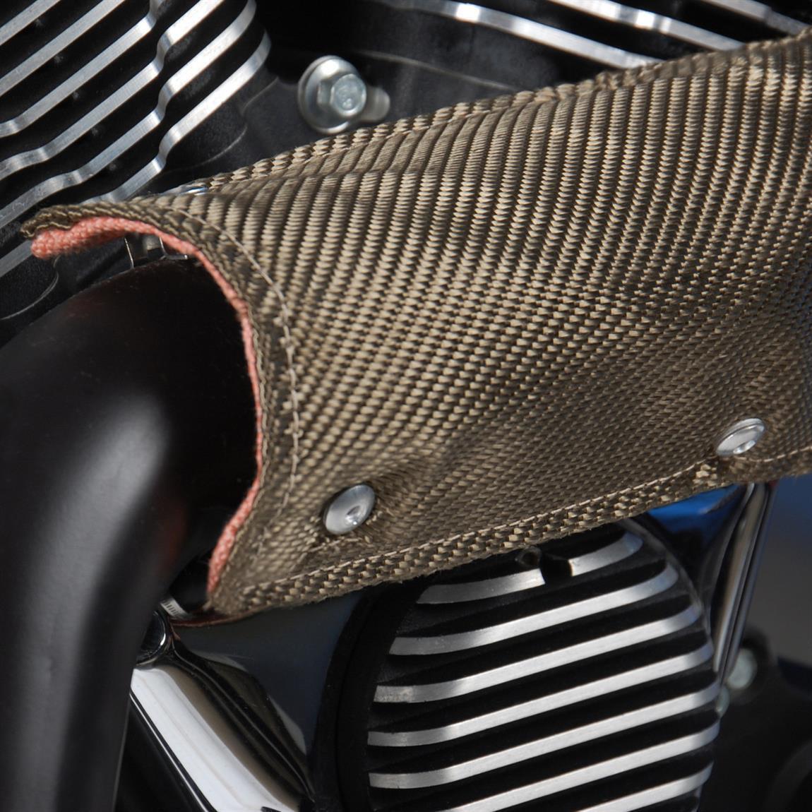 DEi 010450 Titanium Exhaust Pipe Heat Shield, 6 Inch x 1 Ft. - Fresh Stock Dated February 2026